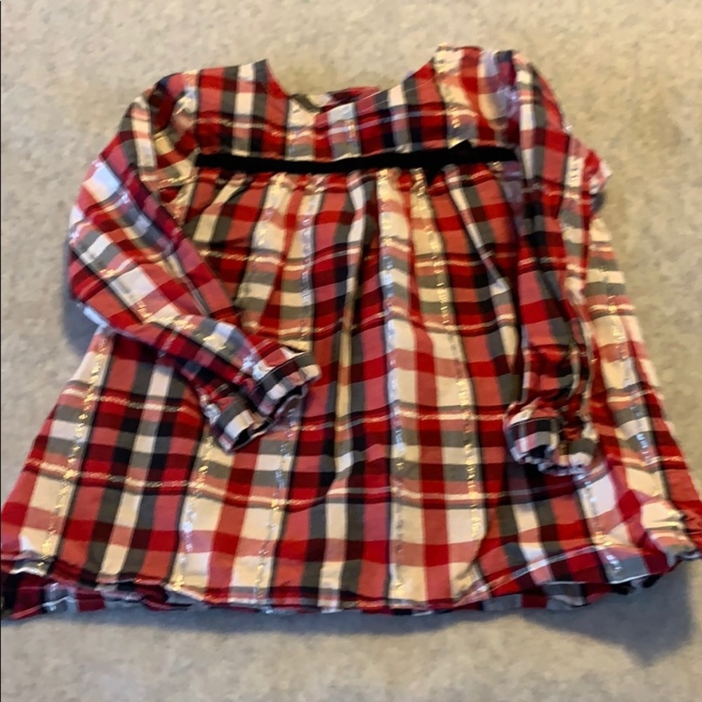 Carters plaid blouse